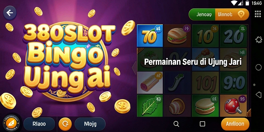 Tampilan gameplay seru dari 380SLOT saat bermain Bingo.