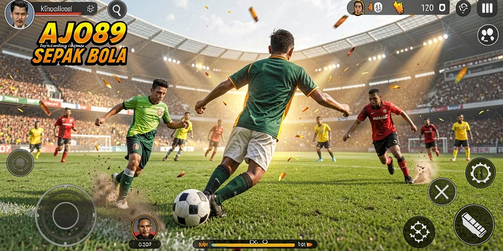 Tampilan gameplay AJO89 yang dinamis dan seru.