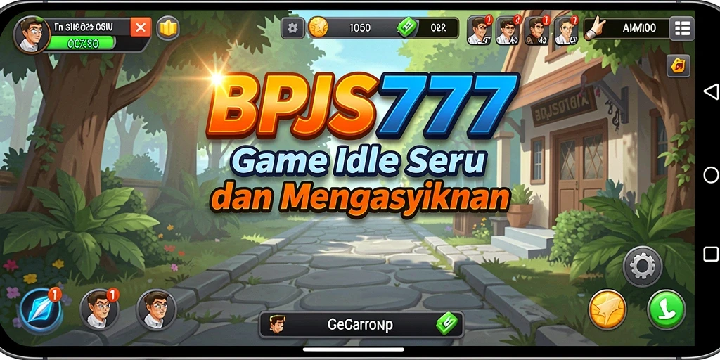 Tampilan gameplay seru dalam BPJS777 yang menampilkan sistem Idle.