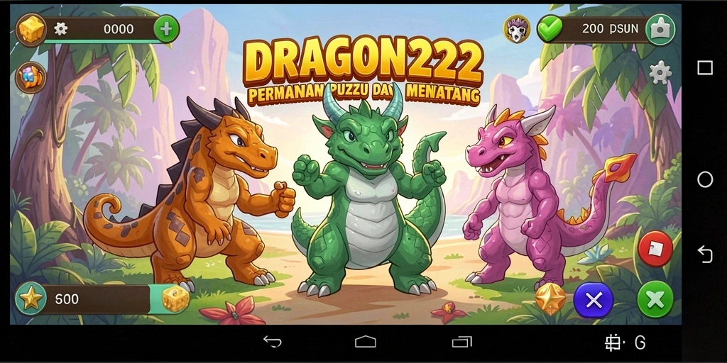 Screenshot dari gameplay DRAGON222 yang menampilkan tantangan Puzzle.