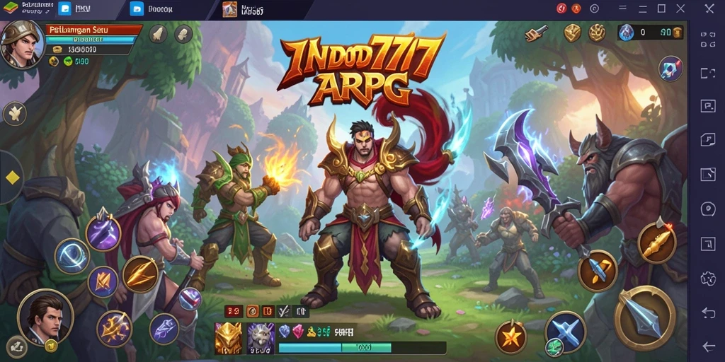 Gameplay seru INDO777 dengan pertempuran yang mendebarkan.