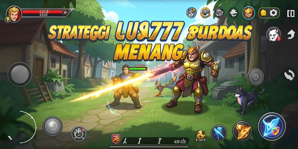 Tampilan gameplay menarik dari LUSA777 dengan strategi yang mendalam.