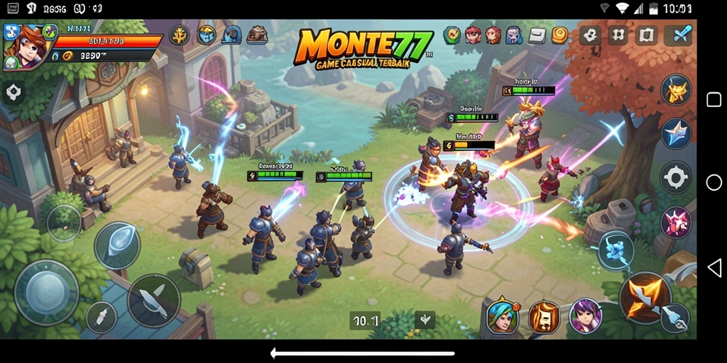 Tampilan menarik dari gameplay <strong>MONTE77</strong> yang seru dan penuh warna.
