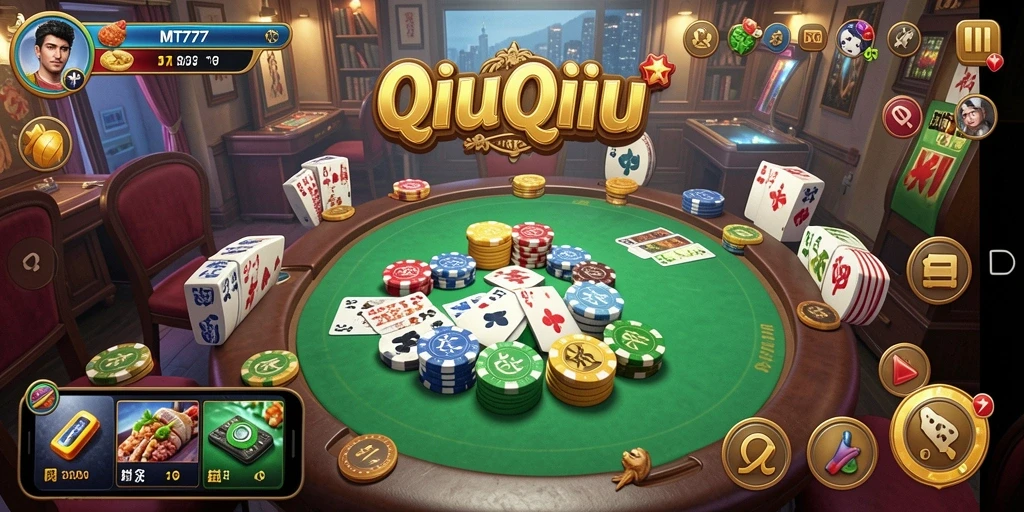 Gameplay seru QiuQiu di MT777.