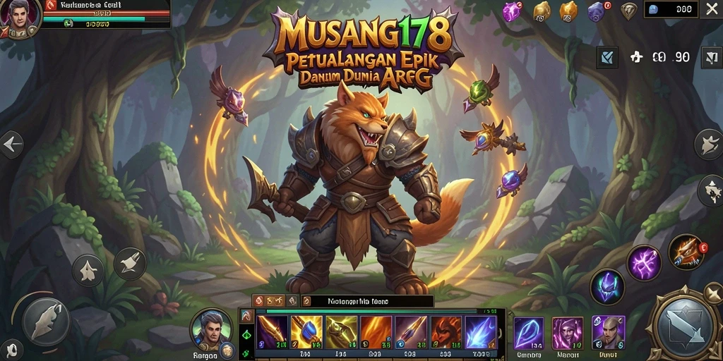 Tangkapan layar menampilkan aksi mendebarkan dalam gameplay ARPG.
