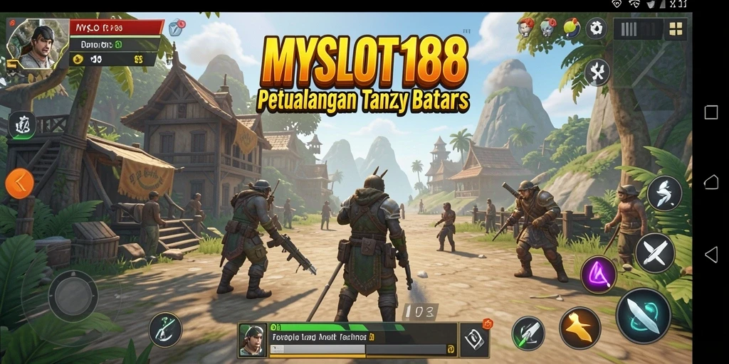 Gameplay menakjubkan dari MYSLOT188 dalam dunia yang luas.