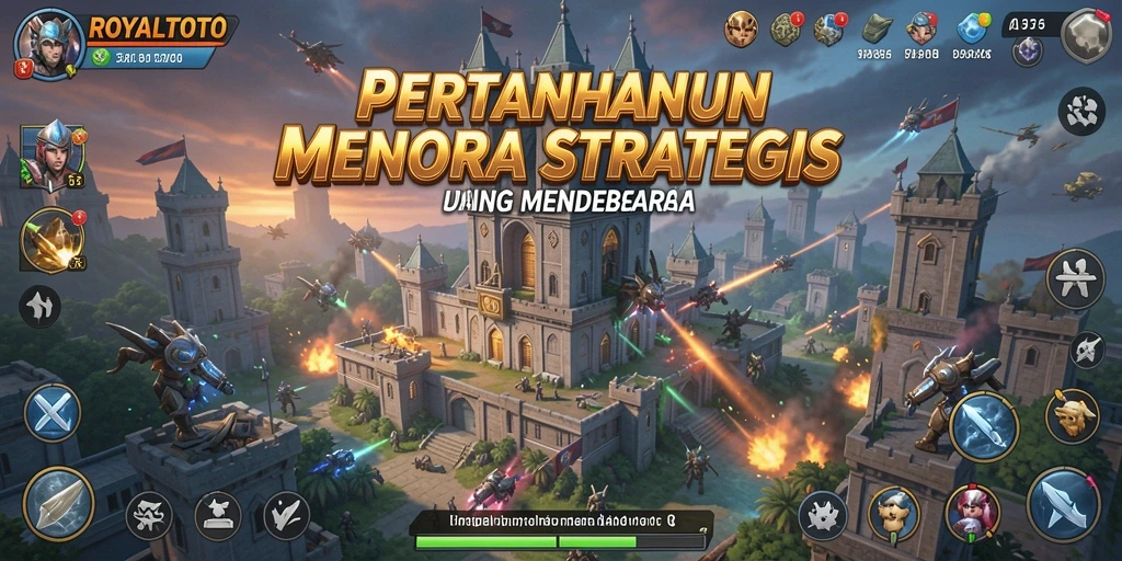 Gameplay seru dengan strategi menara di ROYALTOTO.