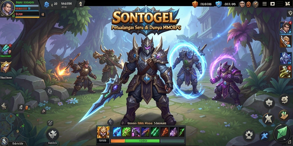 Screenshot gameplay seru dari petualangan MMORPG SONTOGEL.